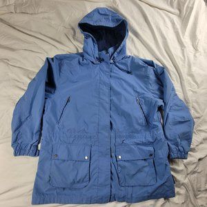 Pacific Trail Womens 1X Blue Jacket Outdoor Casual Long Sleeve Ventilated